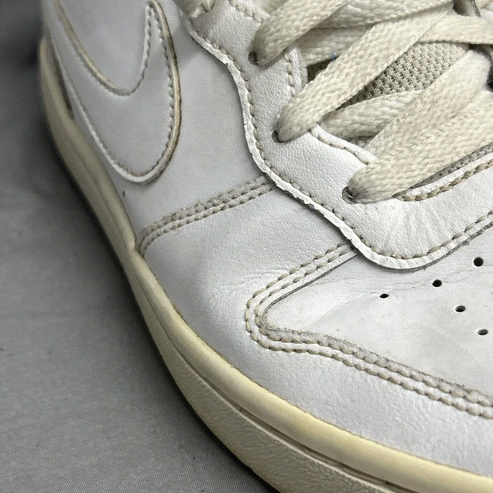 Nike‎ Boys Court Borough Low 2 BQ5448-100 White Casual Shoes Sneakers Size 6Y